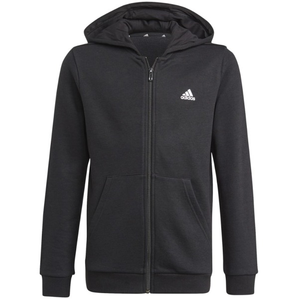 Sweatshirts Adidas Essentials Fullzip Hoodie JR Sort 159 - 164 cm/L