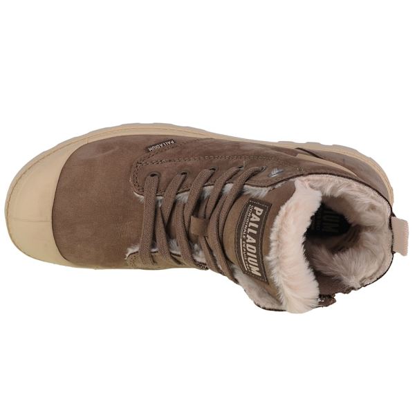 Sko Palladium Pampa Hi Zip Wl Brun 39