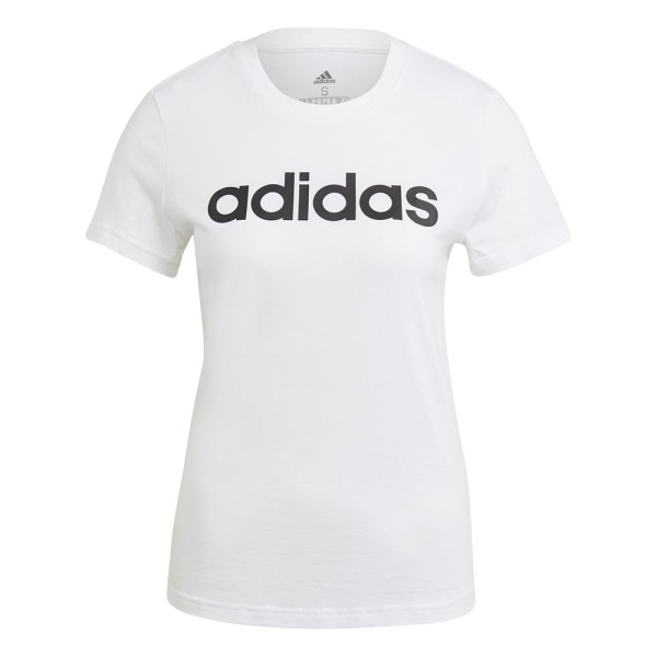 Shirts Adidas W Lin T Vit 170 - 175 cm/L