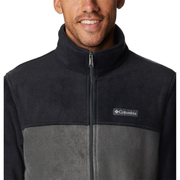 Sweatshirts Columbia Steens Mountain 20 Full Zip Fleece Sort,Grå 183 - 187 cm/L