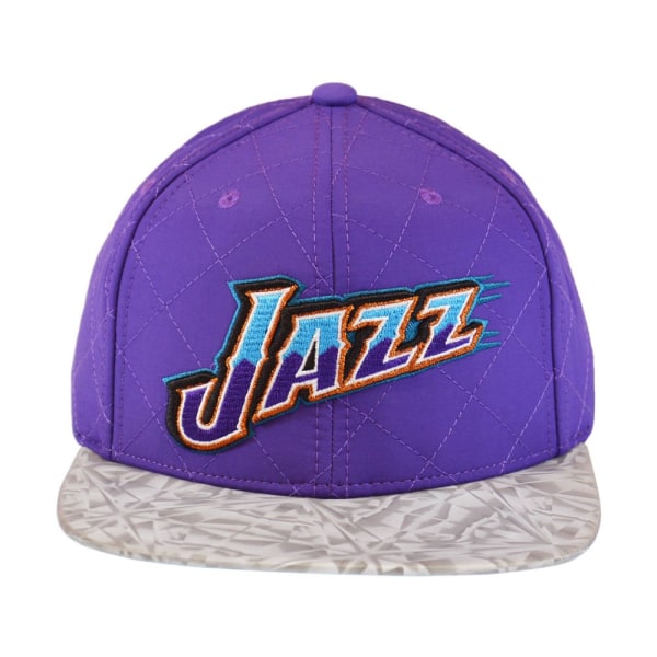 Hatut Mitchell & Ness Nba Diamond Base Hwc Utah Jazz Harmaat,Violetit Produkt av avvikande storlek