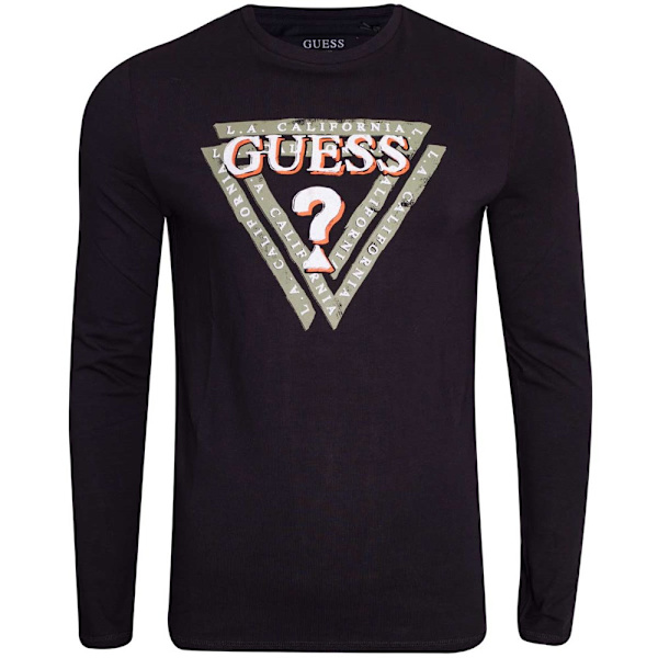 T-paidat Guess Jasin Mustat 178 - 182 cm/M