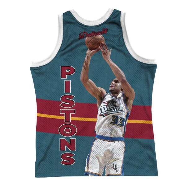 Shirts Mitchell & Ness Nba Detroit Pistons Grant Hill Torkos 178 - 182 cm/M