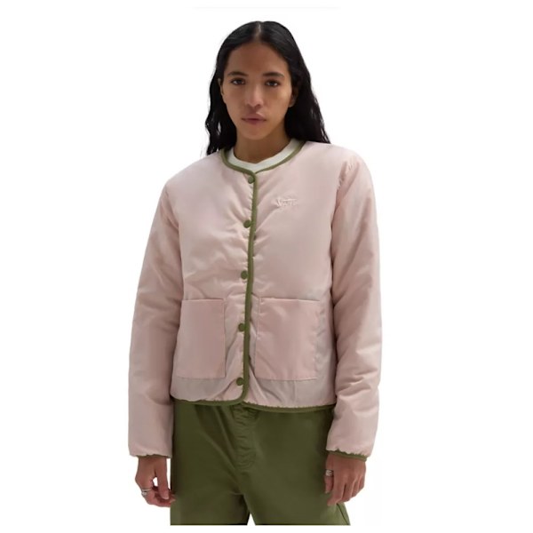 Jackor Vans Forces Os Short Rev Liner Jacket Rosa,Oliv 173 - 177 cm/L