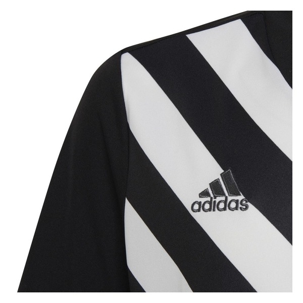 T-paidat Adidas Entrada 22 Graphic Jersey Valkoiset,Mustat 123 - 128 cm/XS