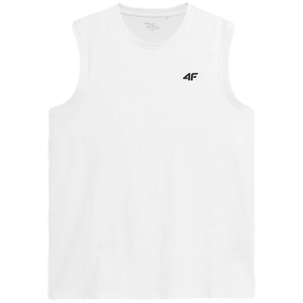 T-shirts 4F TSM350 Hvid 179 - 182 cm/L