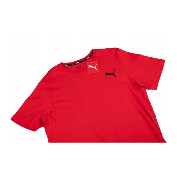 Shirts Puma Small Logo Tee Röda 170 - 175 cm/S