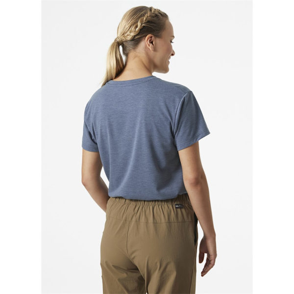T-paidat Helly Hansen W Skog Recycled Graphic Tee Vaaleansiniset 166 - 170 cm/M