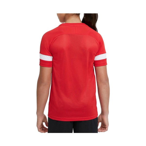 Shirts Nike JR Drifit Academy 21 Röda 122 - 128 cm/XS