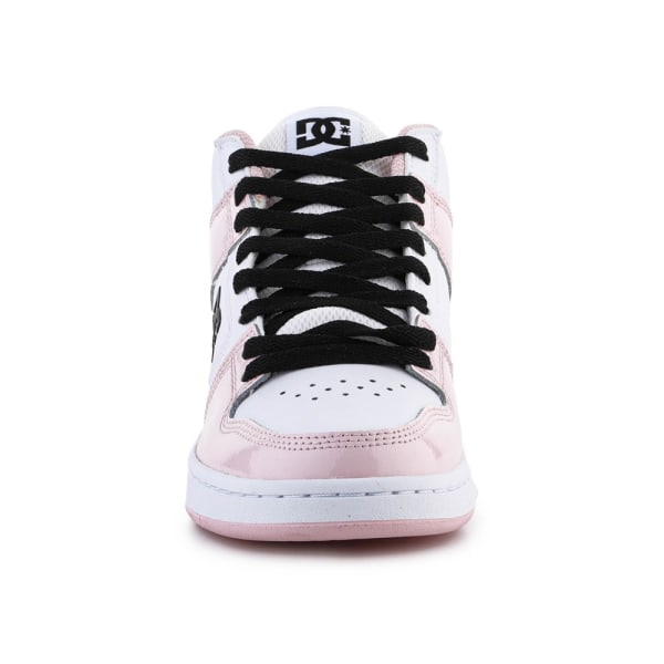 Skor DC Skate Manteca 4 Mid J Shoe Vit,Rosa 37