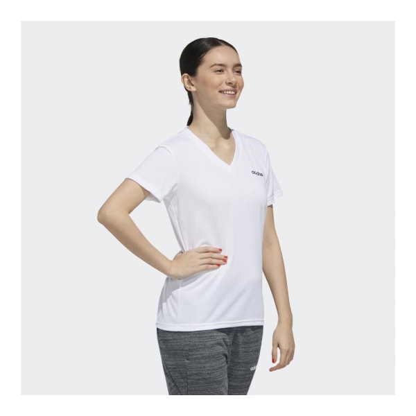 Shirts Adidas Design 2 Move Vit 158 - 163 cm/S