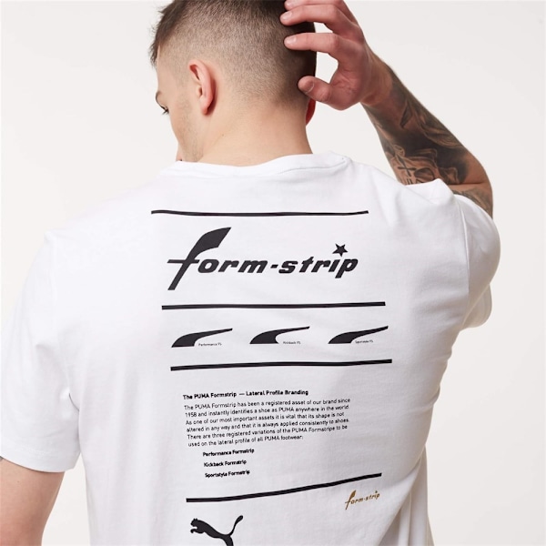 T-shirts Puma Dassler Legacy Graphic Hvid 188 - 191 cm/XL