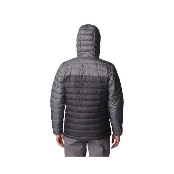 Jakker Columbia Powder Lite Hooded Grå,Sort 178 - 182 cm/M