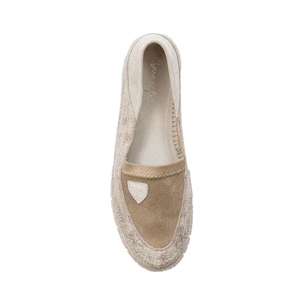 Mokkasiner Maciejka 0543410005 Beige,Guld 39