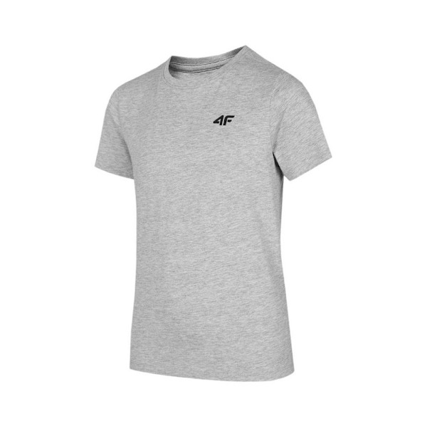 T-shirts 4F JTSM001 Grå 146 - 151 cm