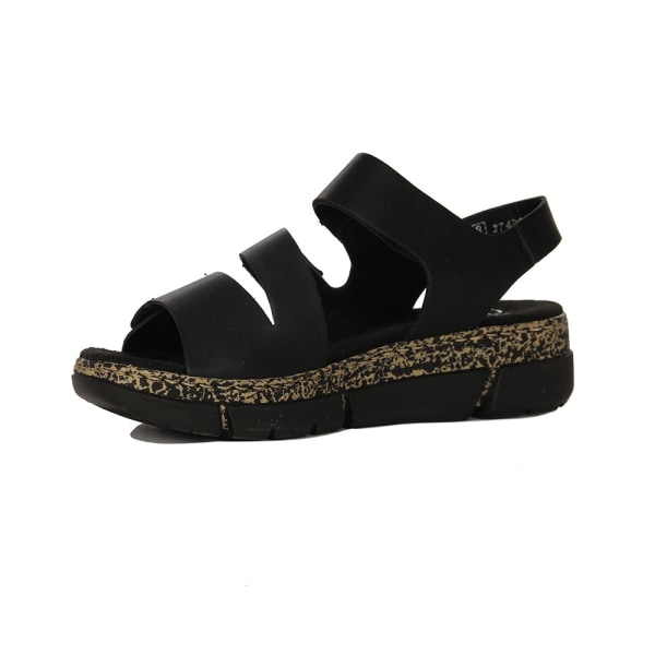 Sandaler Rieker V230100BL Sort 36