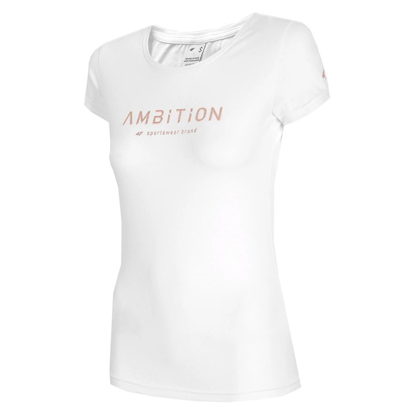 T-shirts 4F H4L21 TSD033 Hvid 168 - 171 cm/M