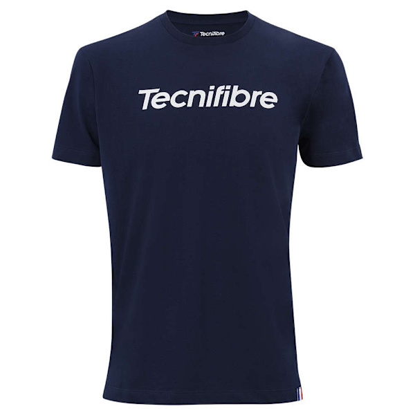 T-paidat Tecnifibre Team Tummansininen 183 - 187 cm/L