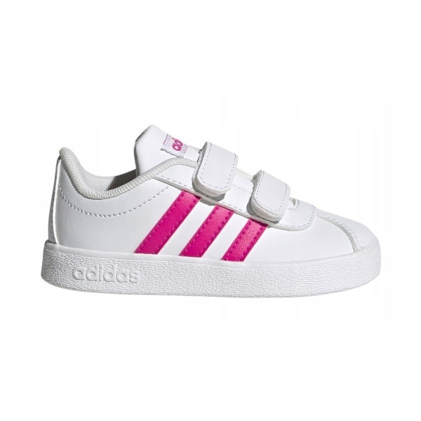 Sneakers low Adidas VL Court Hvid,Pink 25
