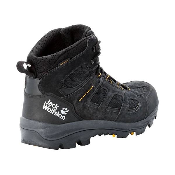 Sko Jack Wolfskin Vojo 3 Texapore Mid Sort 40.5