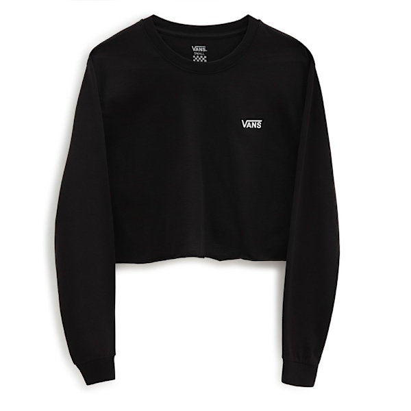 Sweatshirts Vans V Crop Sort 173 - 177 cm/L