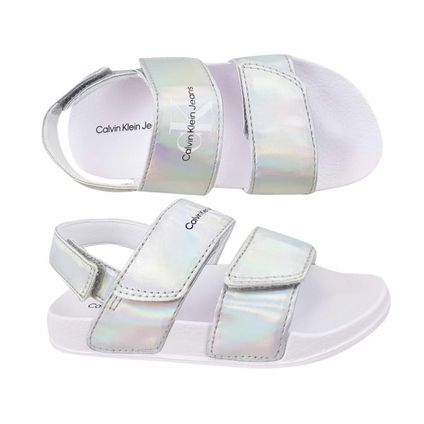 Sandaler Calvin Klein V1A2805251601904 Sølv 28