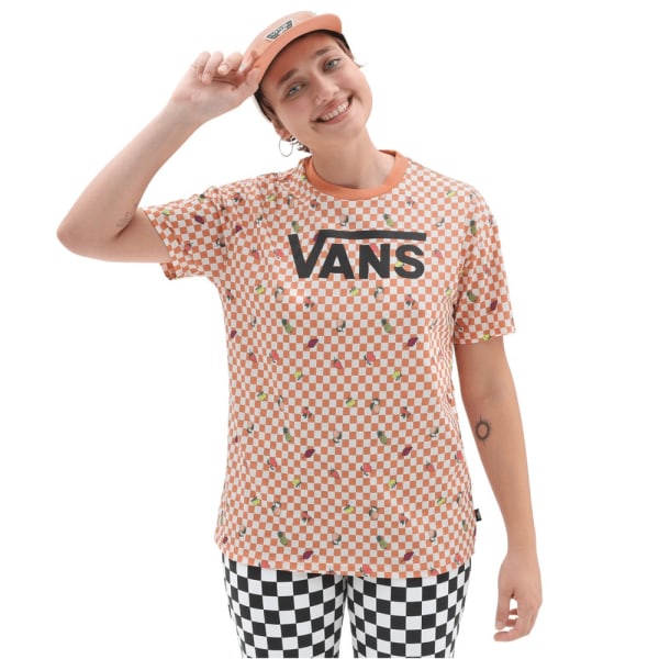 T-shirts Vans Fruit Checkerboard Orange 168 - 172 cm/M