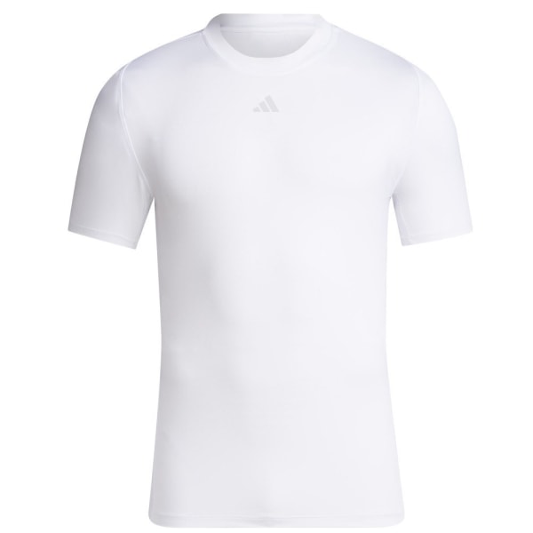 T-paidat Adidas Techfit Ss Tee Valkoiset 170 - 175 cm/M