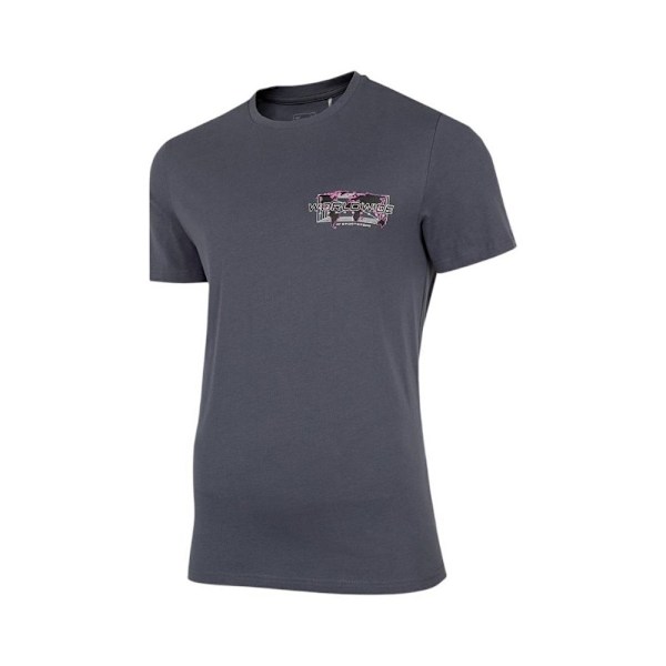 T-paidat 4F TSM030 Grafiitin väriset 185 - 188 cm/XXL