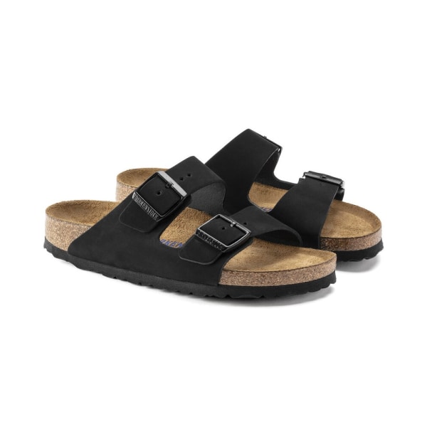 Tøffel Birkenstock Arizona Sfb Sort 37