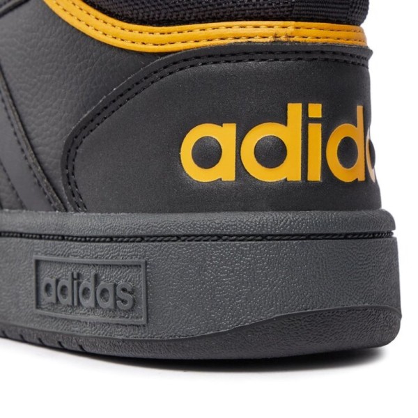 Sko Adidas Hoops 3.0 Mid Sort 39 1/3