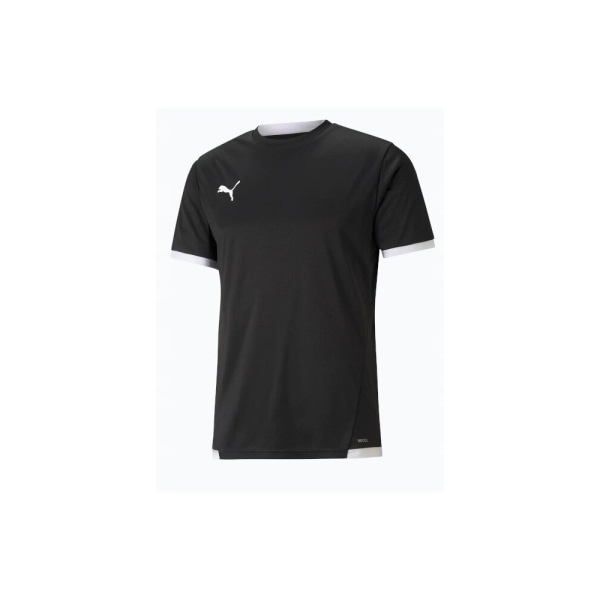 T-paidat Puma Teamliga Jersey Mustat 176 - 181 cm/M