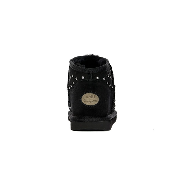 Støvletter Emu Buty Australia Botki Damskie Czarne Yilpi Black Sort 38