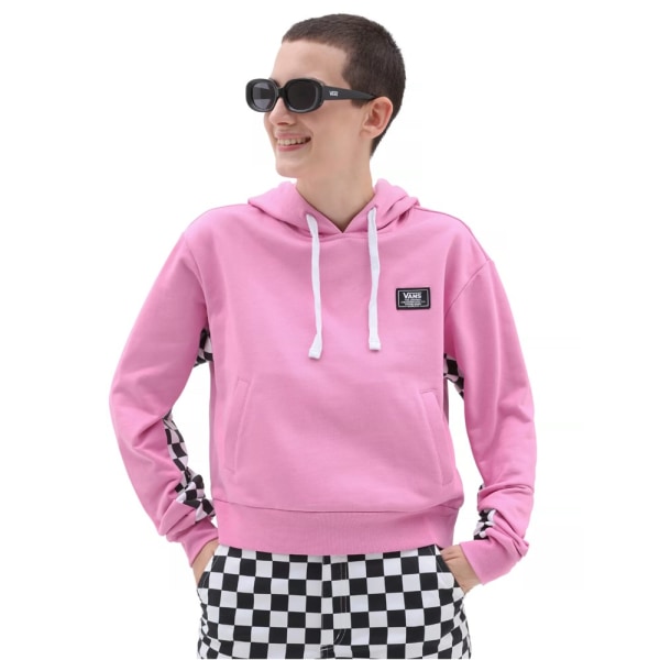 Sweatshirts Vans Boom Boom Check Hoodie Pink 178 - 182 cm/XL