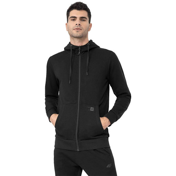 Sweatshirts 4F BLM016 Sort 176 - 179 cm/M