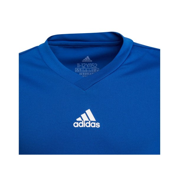 T-shirts Adidas JR Team Base Blå 123 - 128 cm/XS