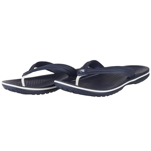 Varvassandaalit Crocs Crocband Flip Valkoiset,Tummansininen 44