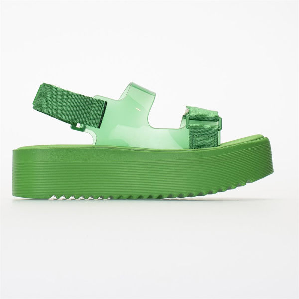 Sandaler Melissa Brave Papete Platform Grøn 38