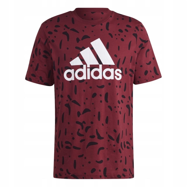 Shirts Adidas BIG LOGO Röda 170 - 175 cm/M