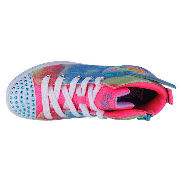 Skor Skechers Twilites 20BUTTERFLY Love Blå,Rosa 34