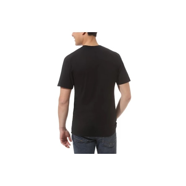 T-shirts Vans MN Left Chest Logo Tee Sort 178 - 182 cm/M