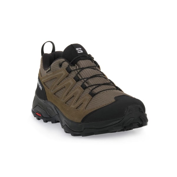 Sneakers low Salomon X Ward Leather Mid Gtx Oliven 44