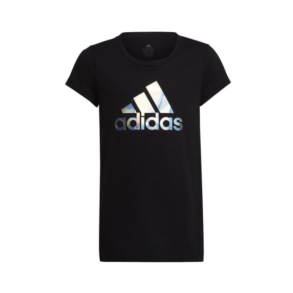 Shirts Adidas Dance Metallic Print Tee Svarta 93 - 98 cm/2 - 3 år