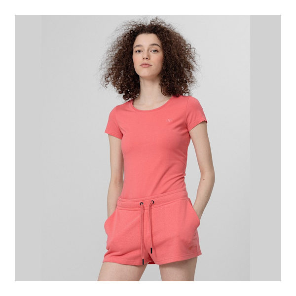 Shirts 4F TSD350 Rosa 162 - 165 cm/XS