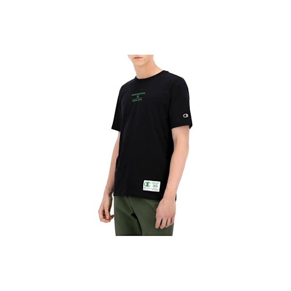 T-shirts Champion Eco Graphic Print Sort 173 - 177 cm/S