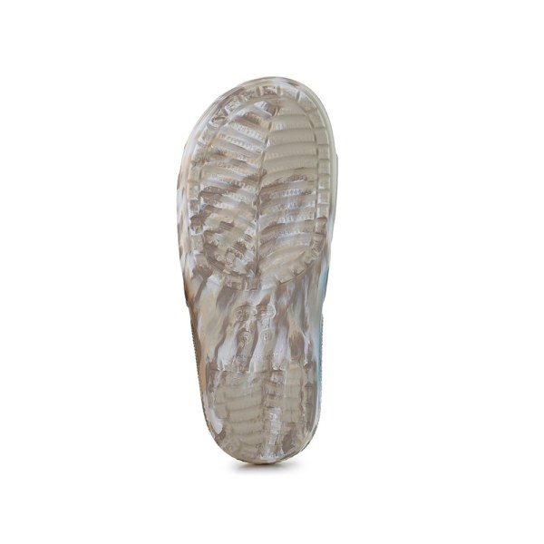 Rantakengät Crocs Classic Marbled Slide Beesit 41