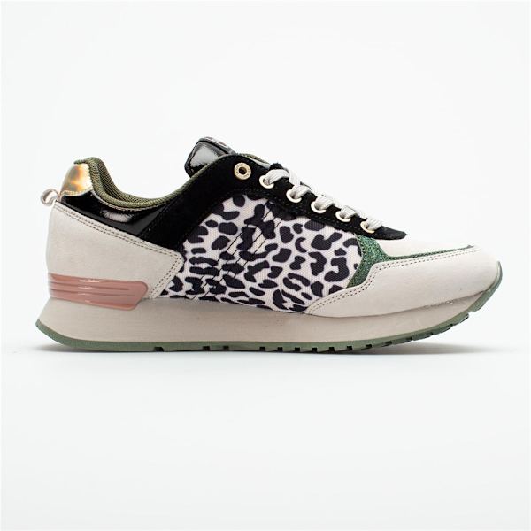 Lågskor Colmar Travis Cheeta Vit,Krämiga 39