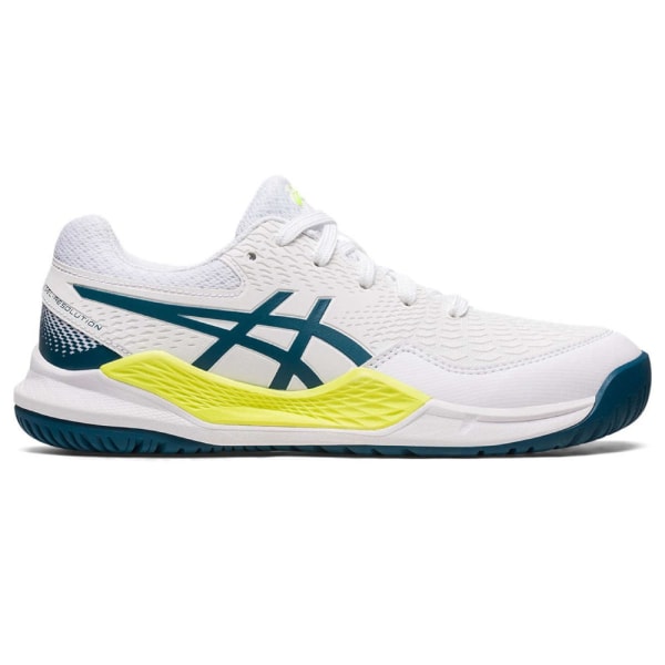 Lågskor Asics Gel-resolution 9 Gs White Restful Teal Vit 37