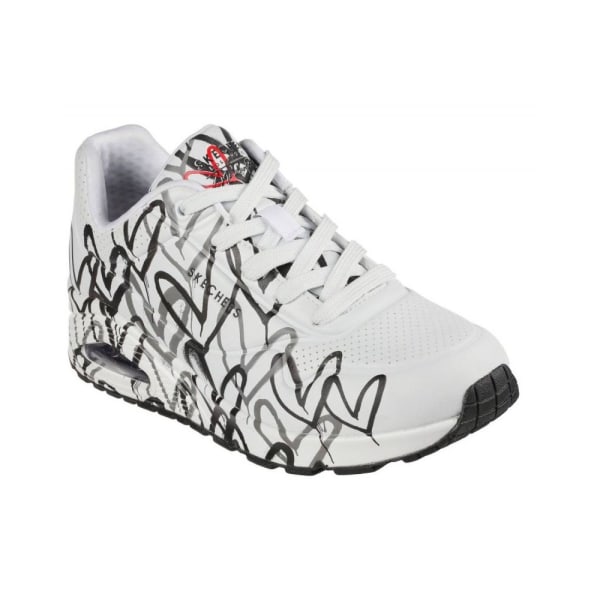 Sneakers low Skechers Uno Spread The Love Hvid 39.5