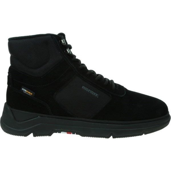 Kengät Tommy Hilfiger Core W Mix Cordura Hybrid Boot Mustat 44